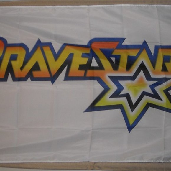 Bravestarr Filmation 3'x5' white Flag He-Man Stampede Carrion Bunch Tex Hex MOTU - Picture 2 of 2